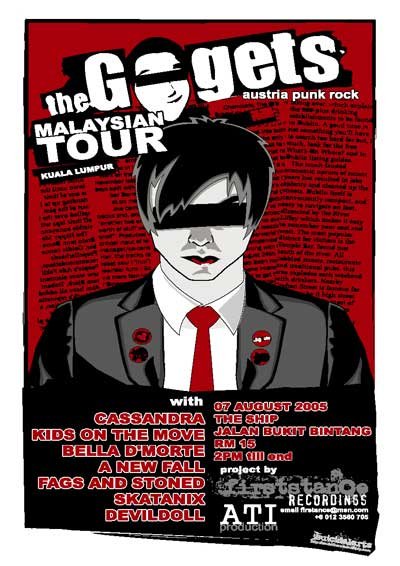 gogets tour flyer