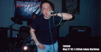 THROW - pix credit: KIllah Johns Marikina