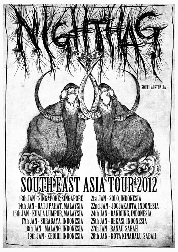 Night Hag Tour Poster