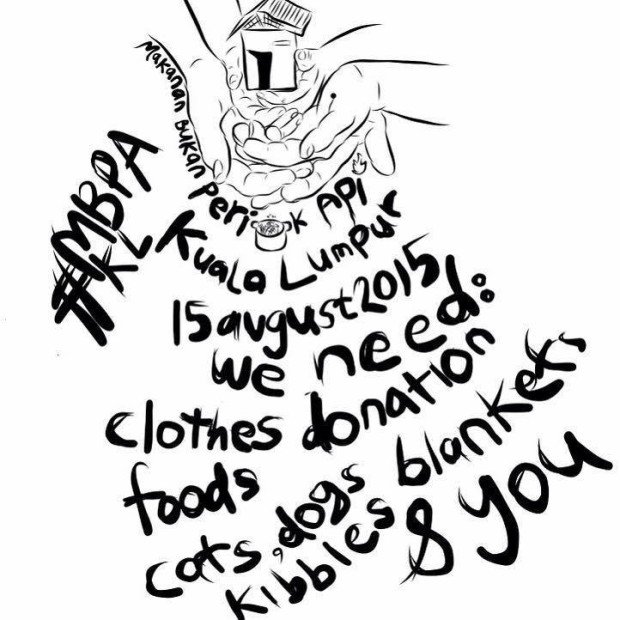 Foor Serving for the Homeless, Kuala Lumpur, Malaysia.